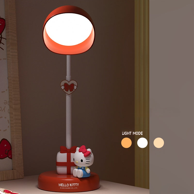 أصلي 100% مصباح مكتبي LED من Hello Kitty قابل للشحن