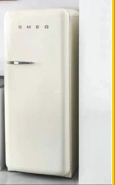 Small SMEG refrigerator with an elegant retro design