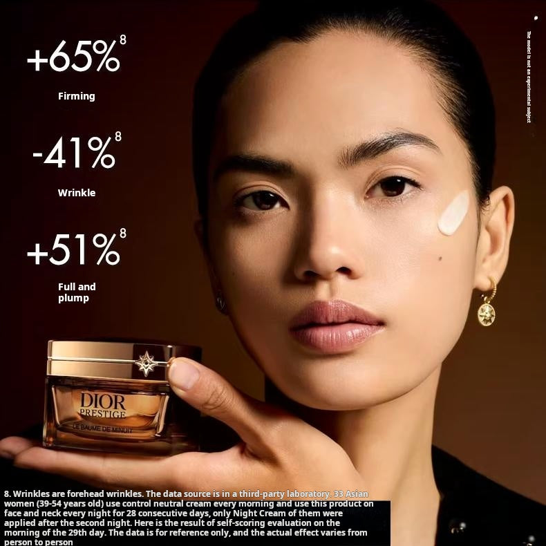 DIOR Floral Secret Essence Supreme Midnight Rose Cream Night Cream Firming Moisturizing Anti-Aging Repair 50g