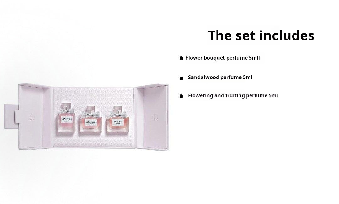 Miss Dior Dior Mini Fragrance Perfume Experience Fragrance EDP 5ml + 5ml + 5ml >