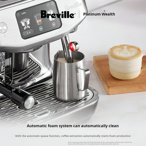 مكينة قهوة بمطحنة مدمجة وبورتافلتر بشعار Breville BES985