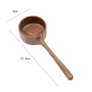 طبق من خشب الجوز لوزن حبوب القهوة من RocketCafe - رفعة
