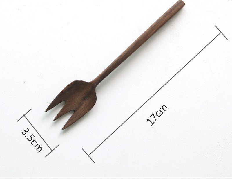 طقم أدوات مائدة Wooden Cutlery خشبية فاخرة - رفعة