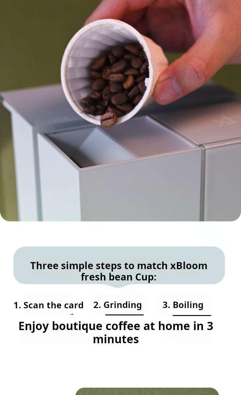 آلة xBloom Studio لتحضير القهوة المقطرة V60 - إصدار الأخضر المريمي.